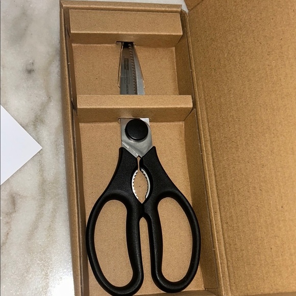 Princess House Black Kitchen Shears - Picture 5 of 7